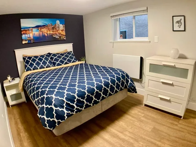 Fully furnished private 1BR suite Full kitchen near VGH+BC Woman's near Skytrain and Transit